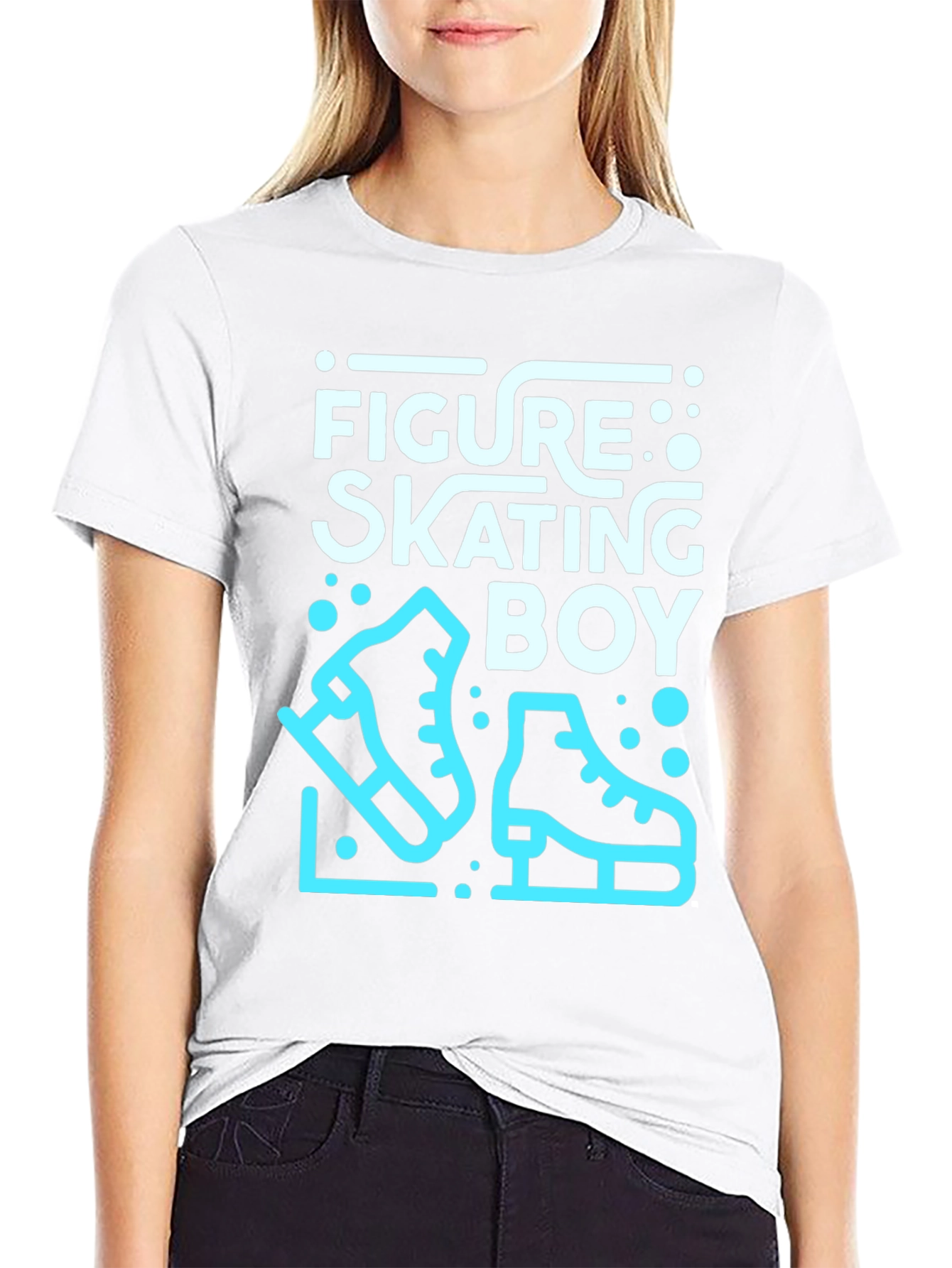 Figure Skating Boy T-Shirt - Skating Gift