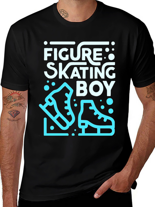 Figure Skating Boy T-Shirt - Skating Gift