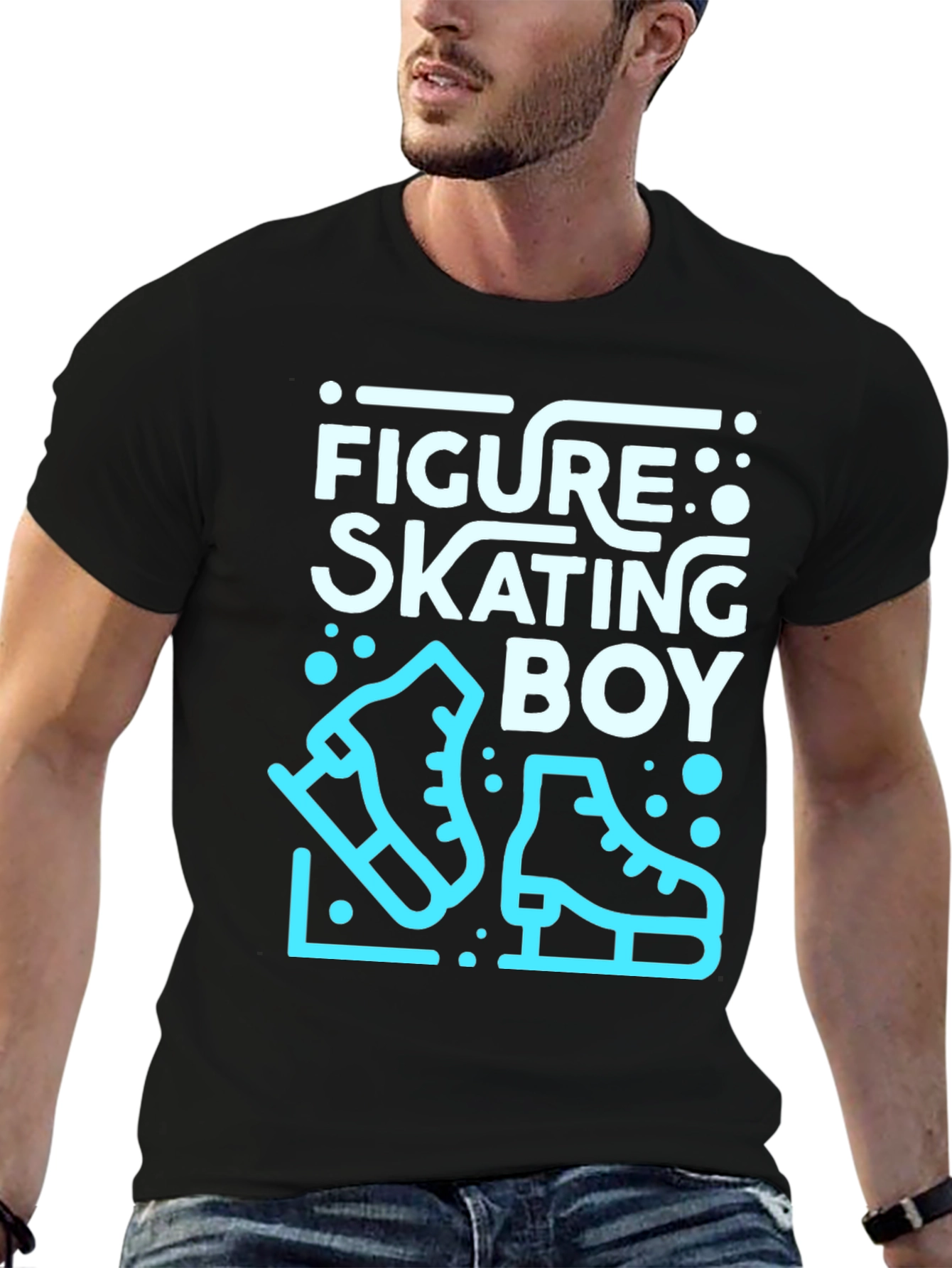 Figure Skating Boy T-Shirt - Skating Gift