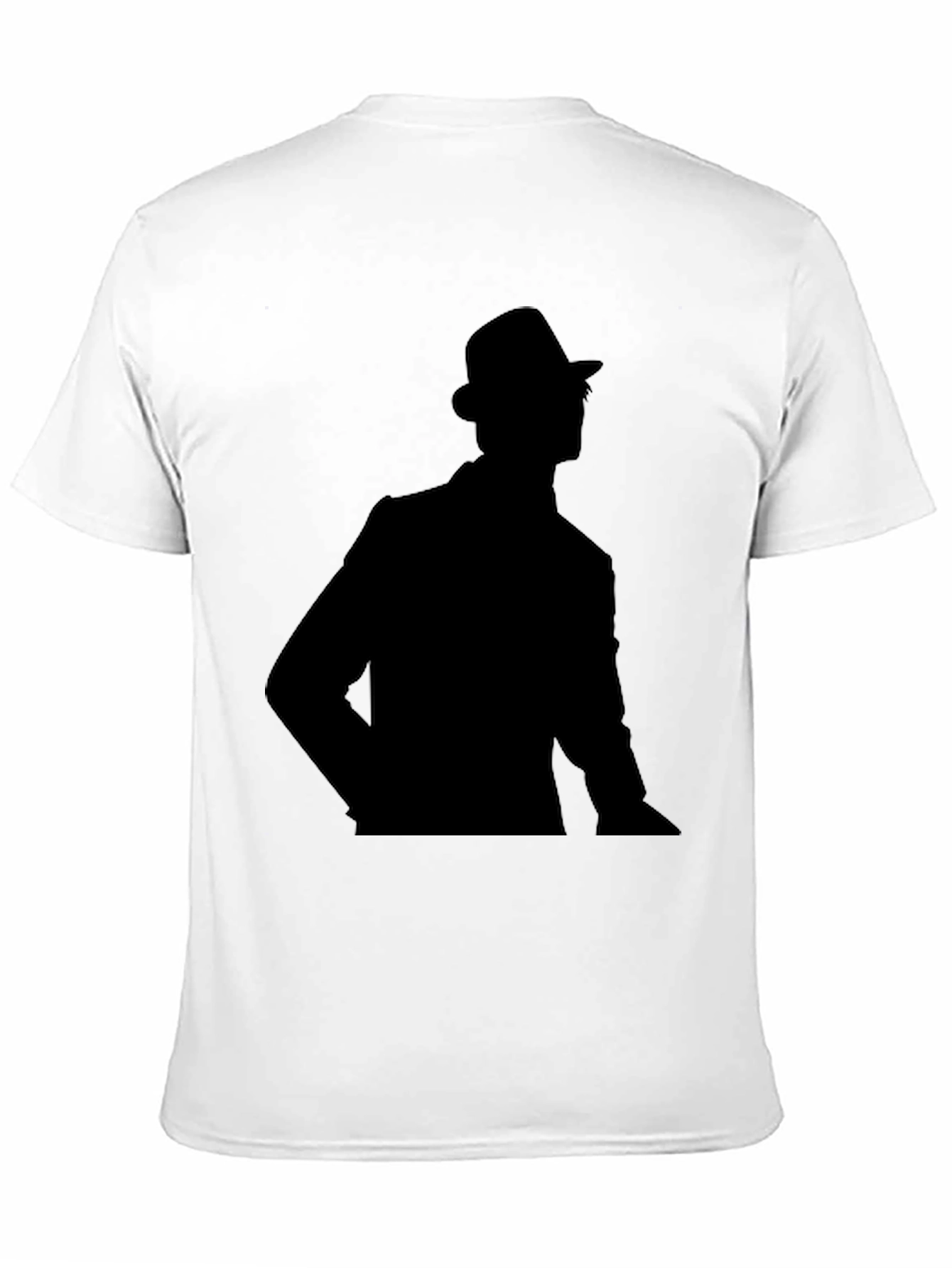 Shadow Man Black T-Shirt