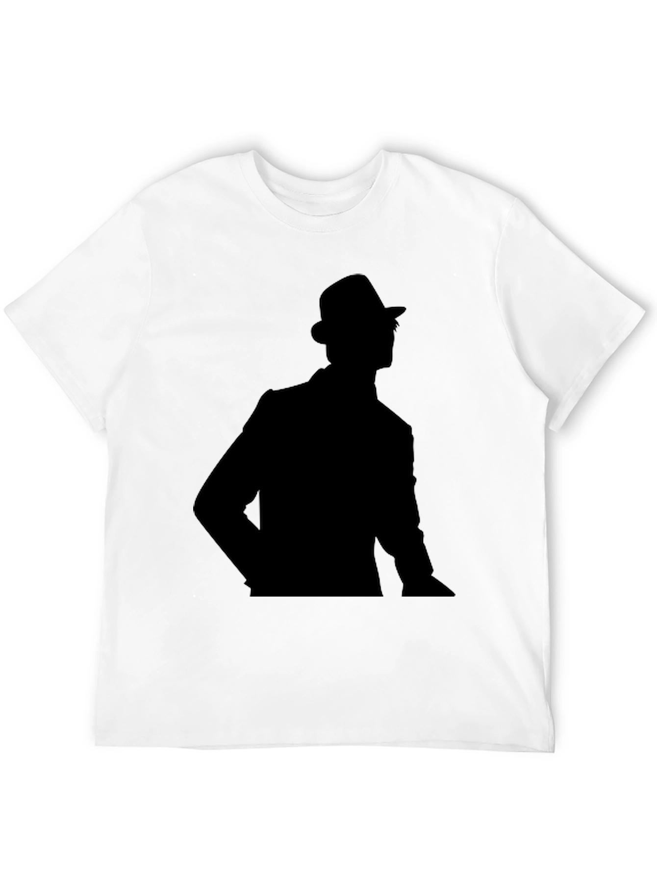 Shadow Man Black T-Shirt
