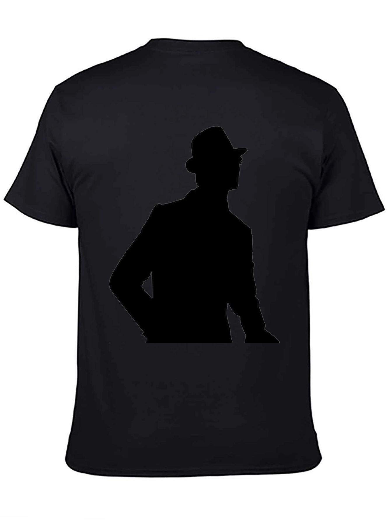 Shadow Man Black T-Shirt