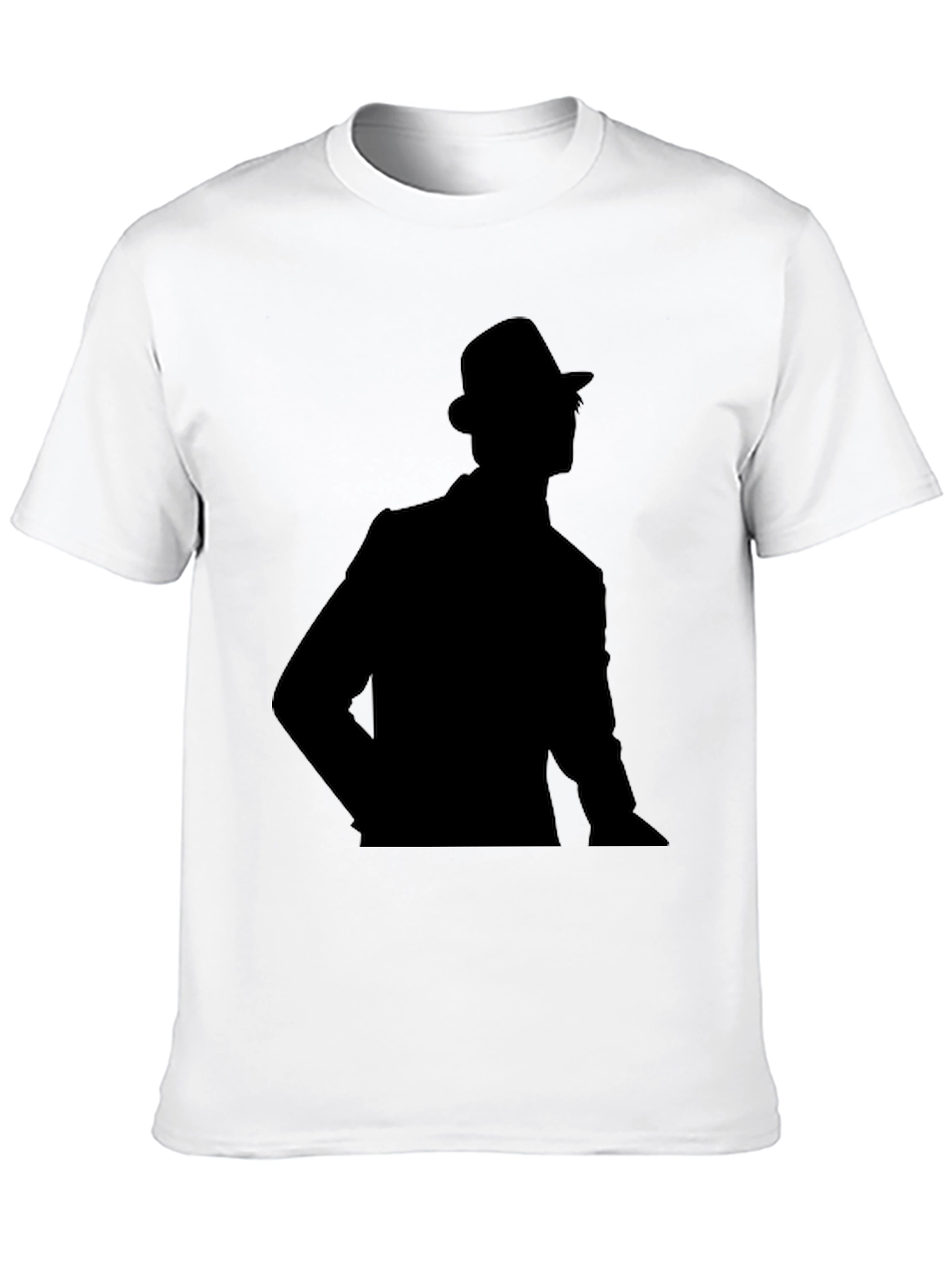 Shadow Man Black T-Shirt