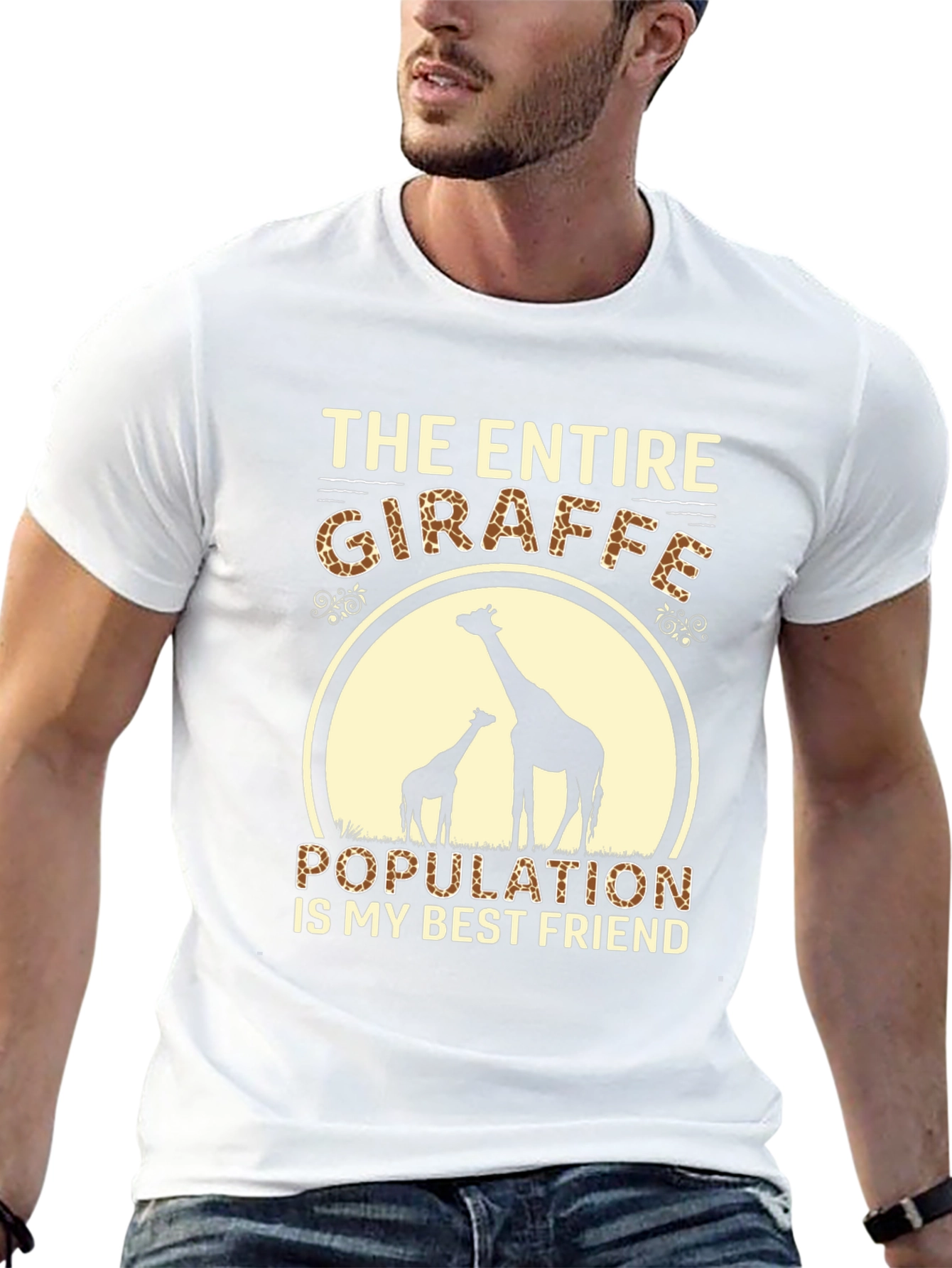 Giraffe Lover T-Shirt - Entire Population