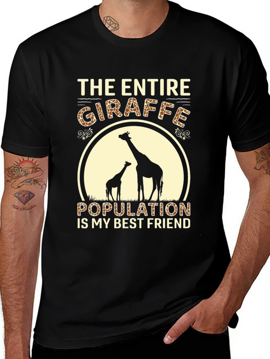 Giraffe Lover T-Shirt - Entire Population