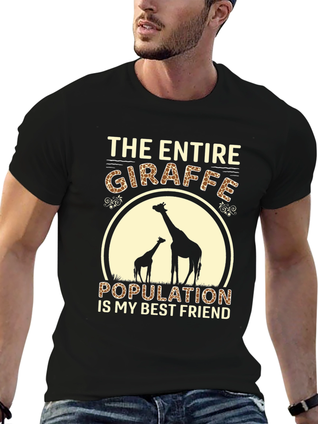 Giraffe Lover T-Shirt - Entire Population