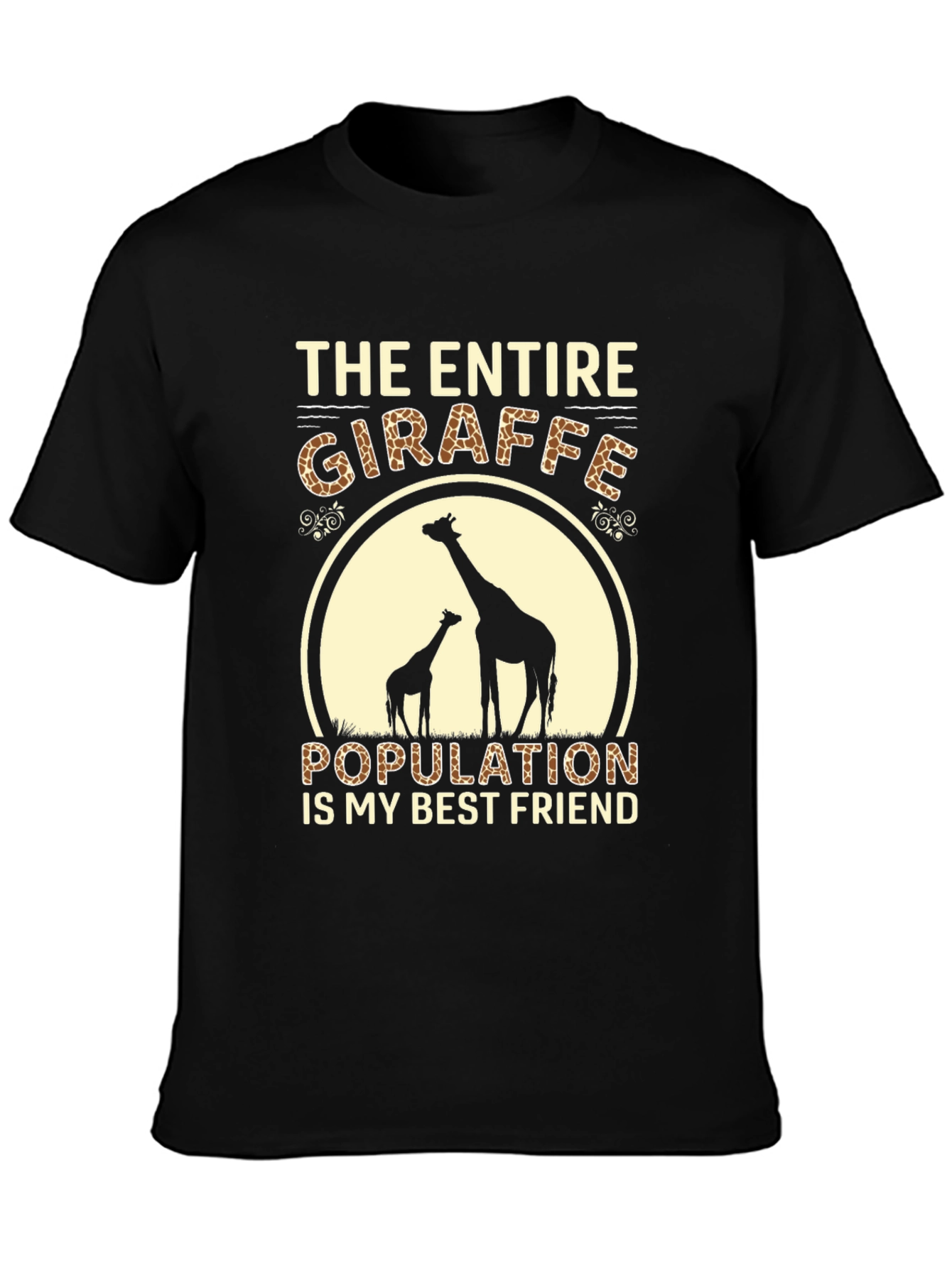 Giraffe Lover T-Shirt - Entire Population