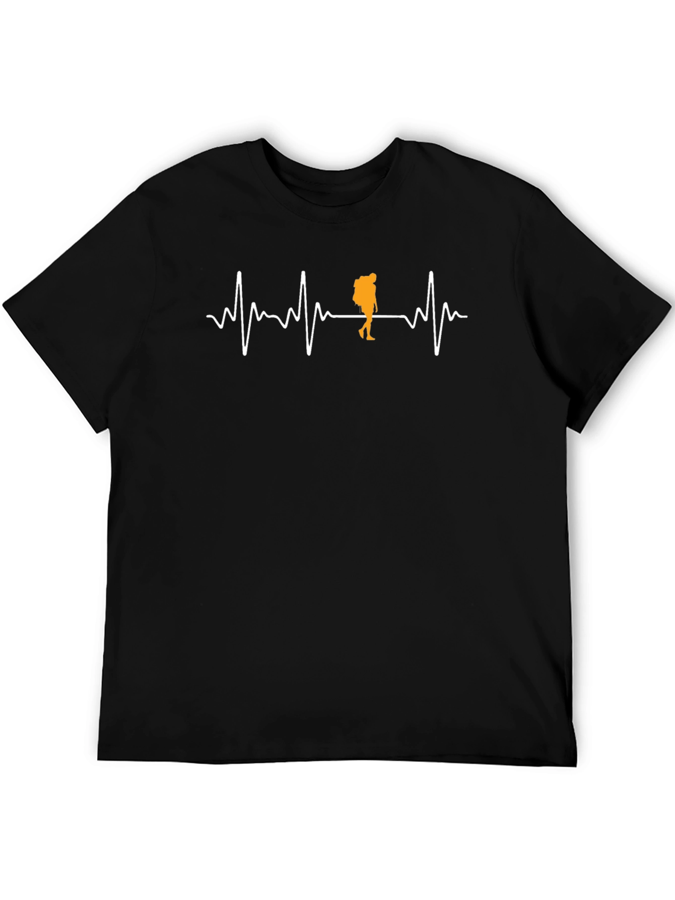 Hiking Heartbeat T-Shirt - Adventure Awaits!