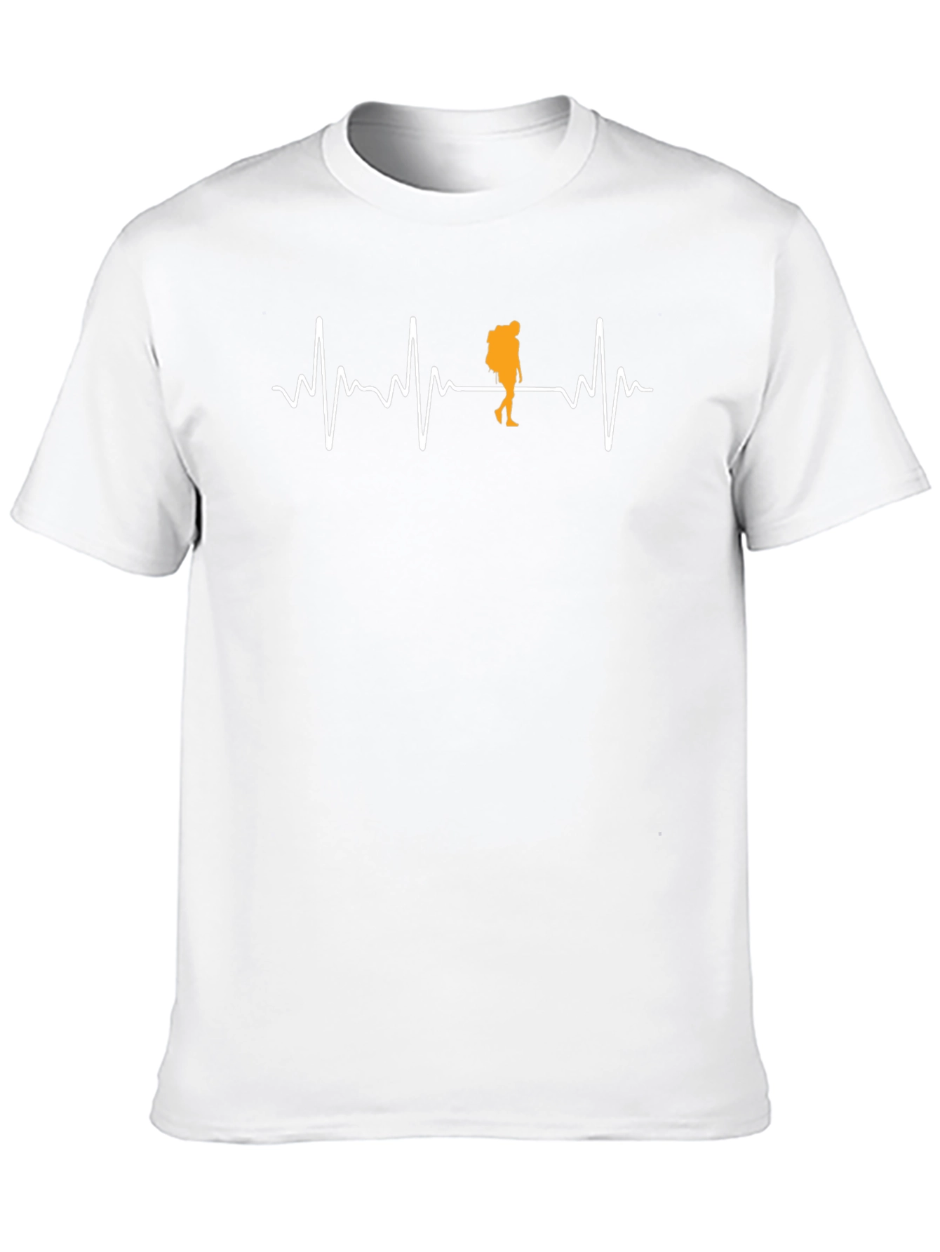 Hiking Heartbeat T-Shirt - Adventure Awaits!