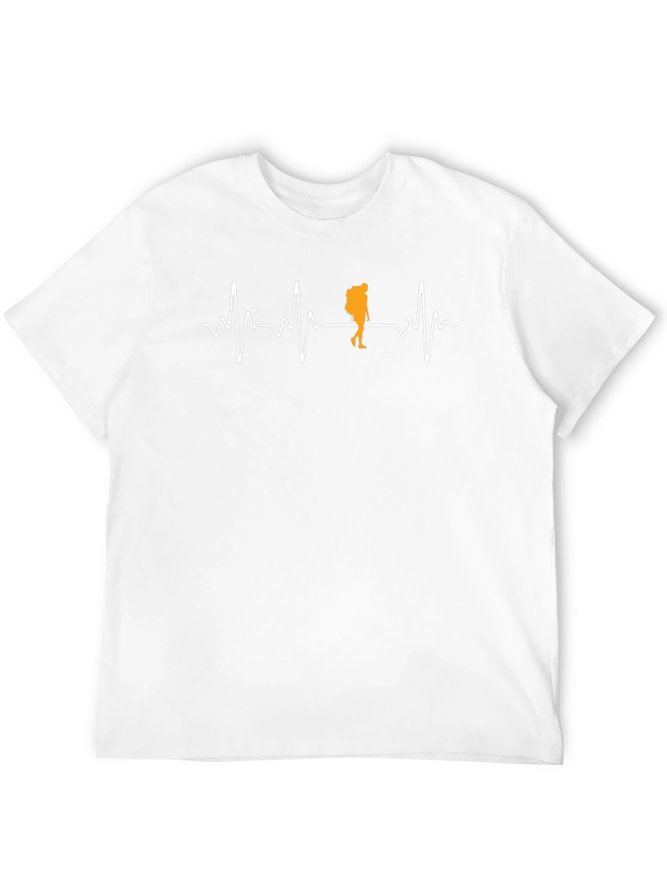 Hiking Heartbeat T-Shirt - Adventure Awaits!