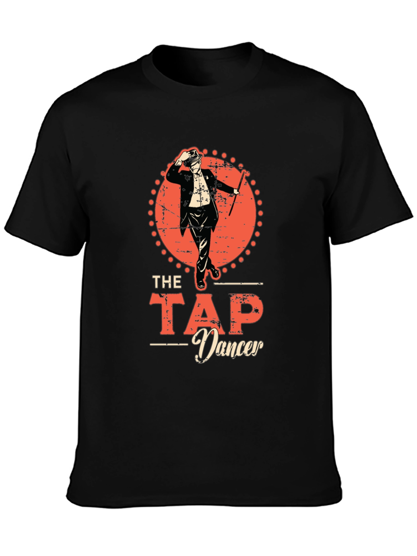 Retro Tap Dancer Graphic T-Shirt