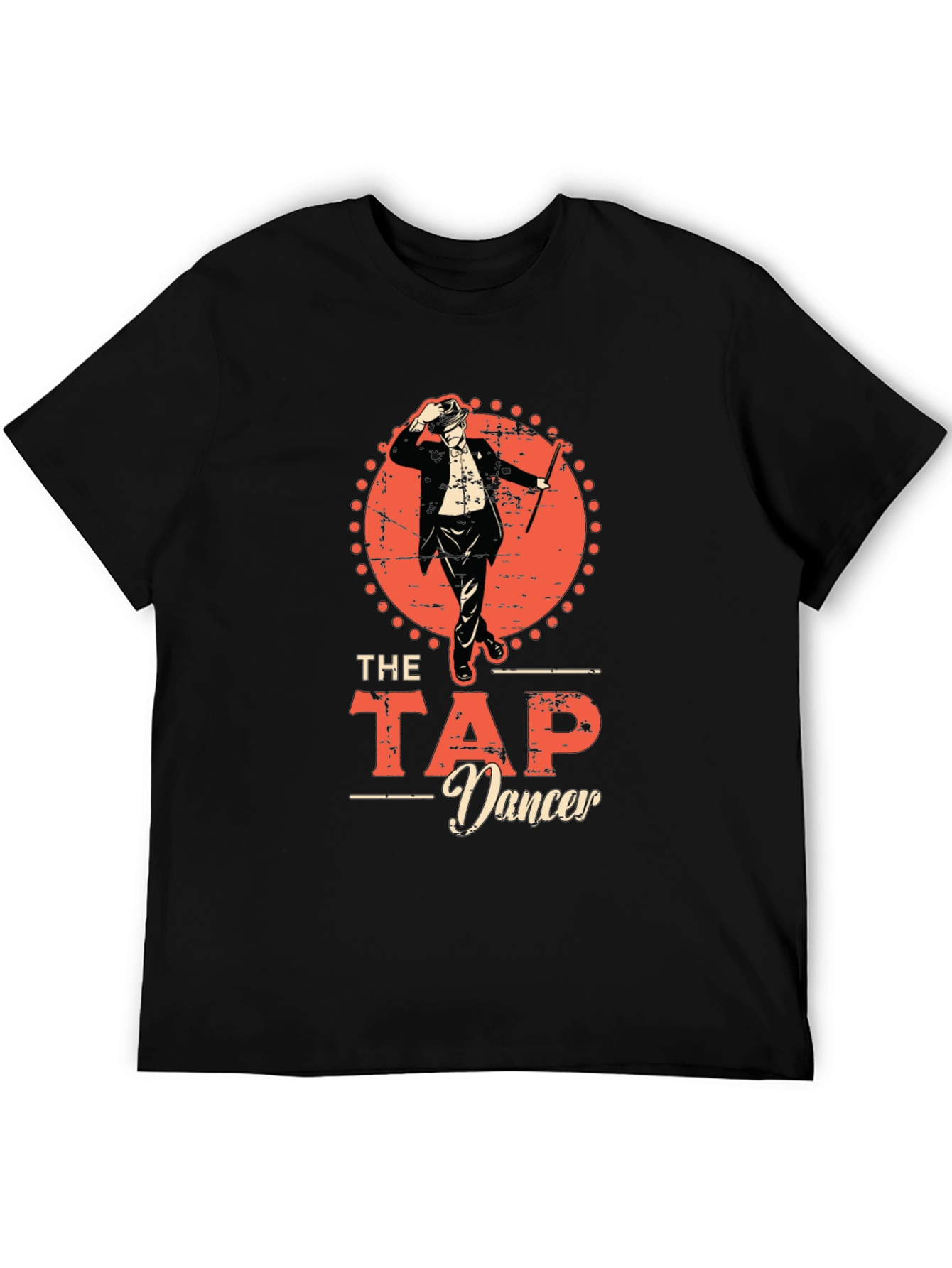 Retro Tap Dancer Graphic T-Shirt
