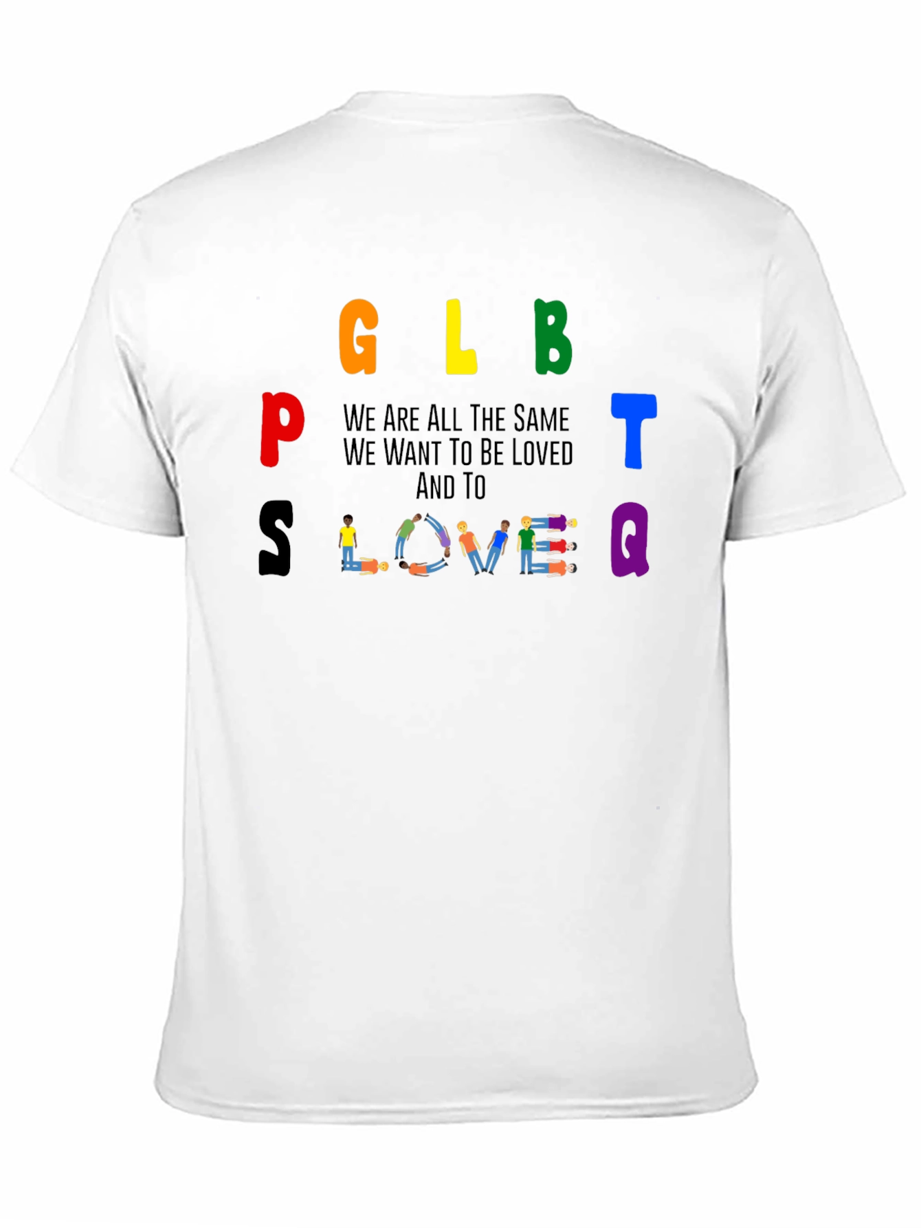 LGBTQ+ Pride T-Shirt - Love and Equality