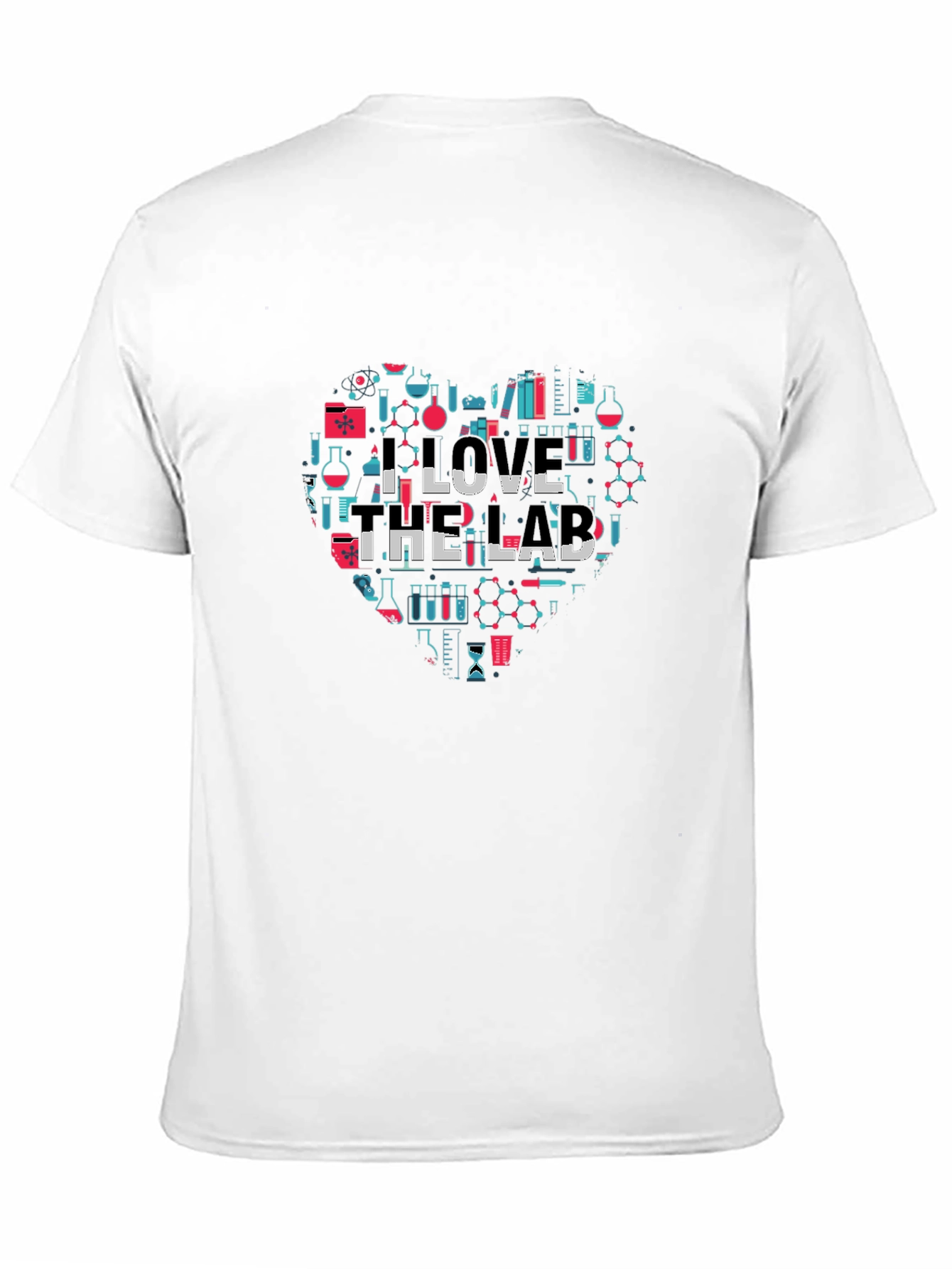 I Love the Lab Graphic T-Shirt - Science Tee