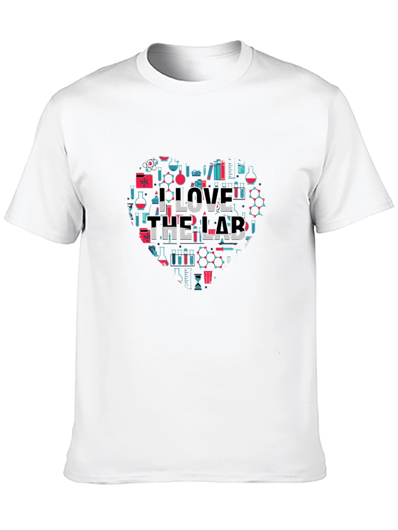 I Love the Lab Graphic T-Shirt - Science Tee