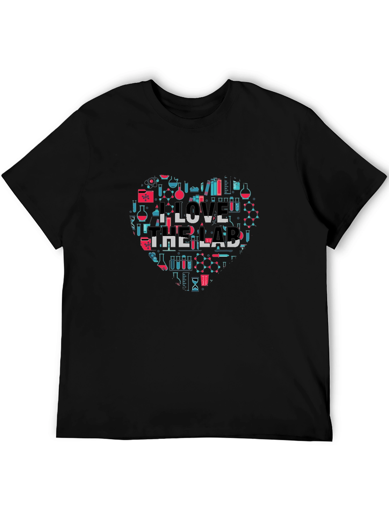 I Love the Lab Graphic T-Shirt - Science Tee