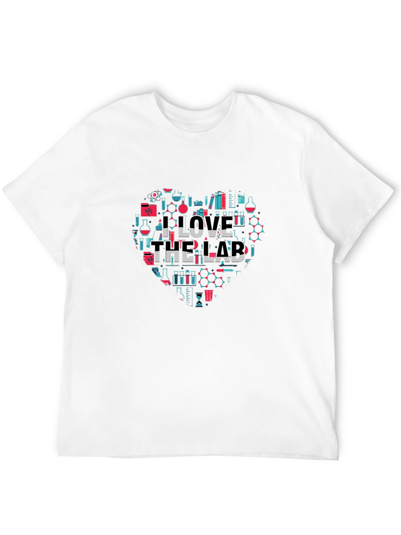 I Love the Lab Graphic T-Shirt - Science Tee