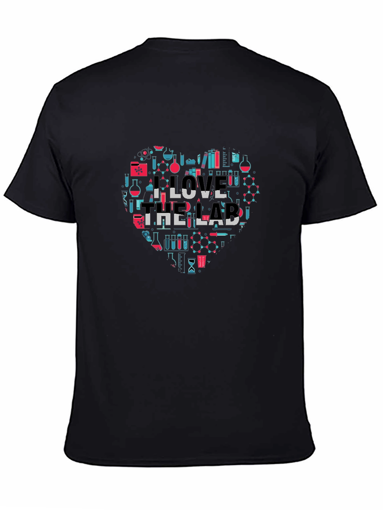 I Love the Lab Graphic T-Shirt - Science Tee