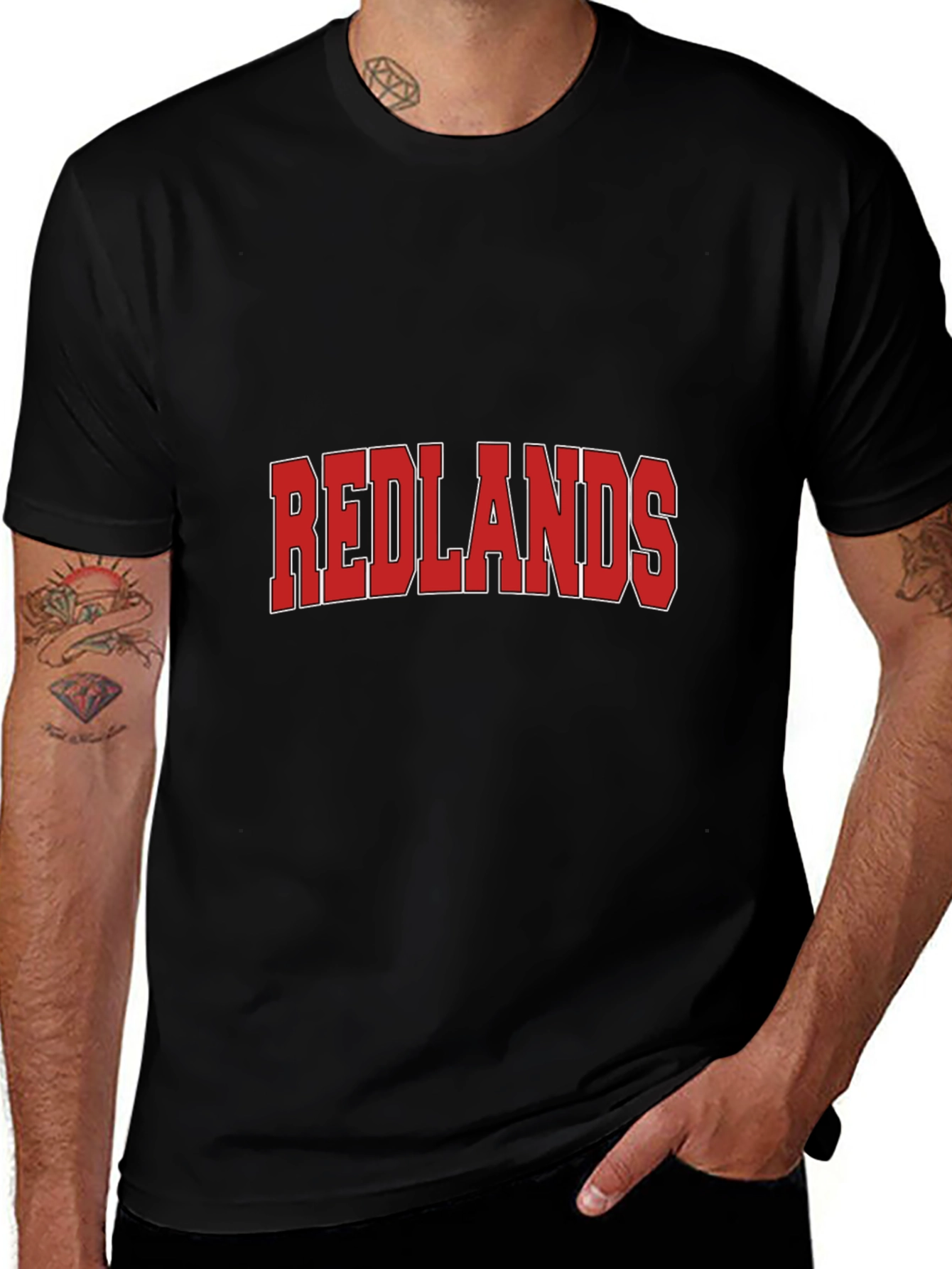 Redlands Graphic Tee - Bold Collegiate Style