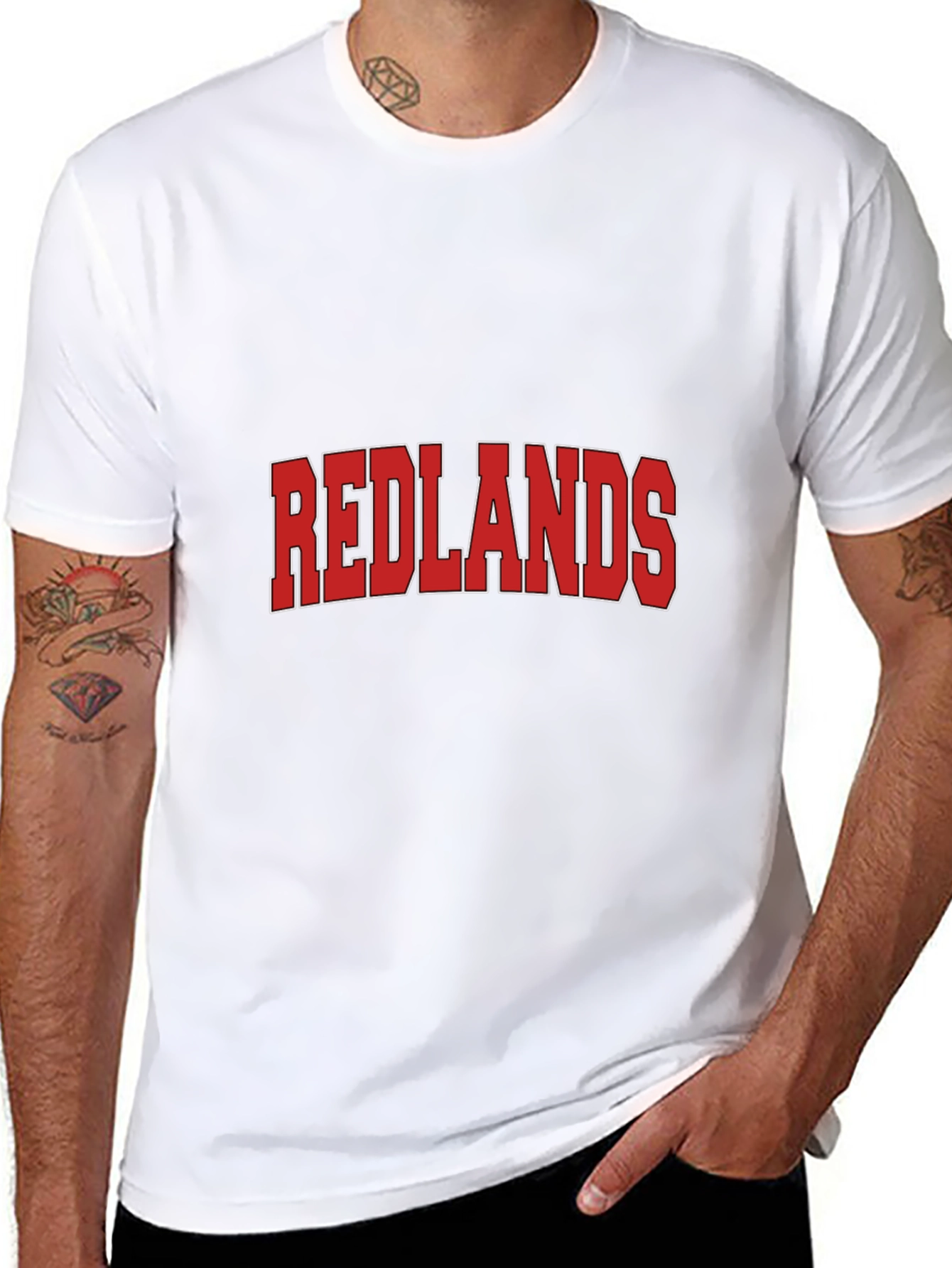Redlands Graphic Tee - Bold Collegiate Style
