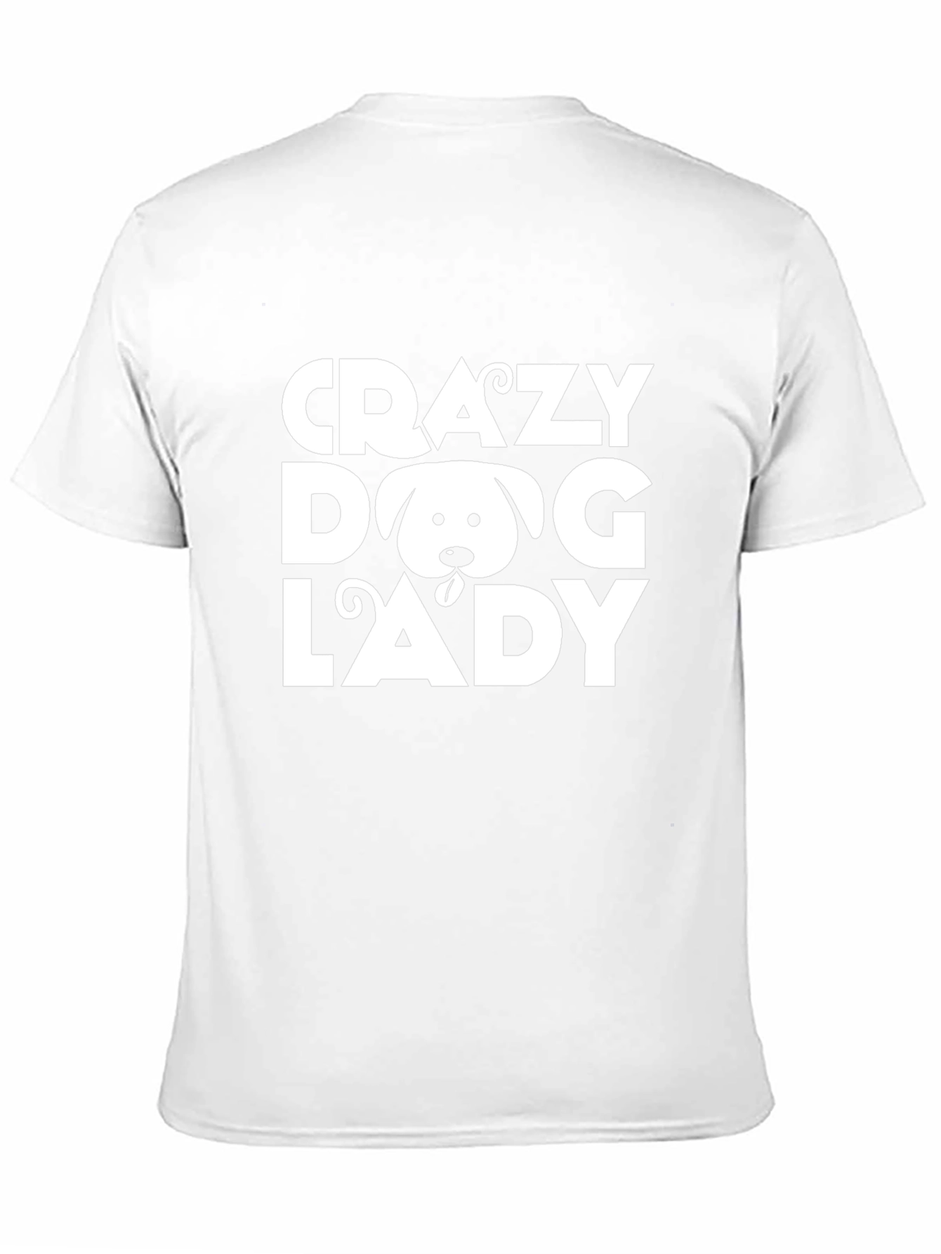 Crazy Dog Lady Black Tee