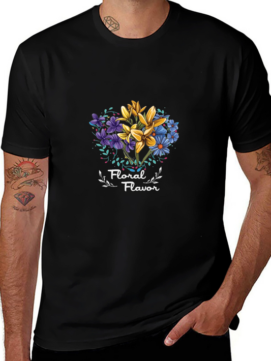 Floral Flavor Graphic T-Shirt
