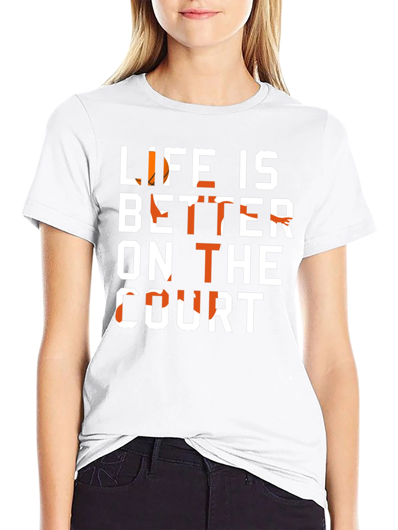 Life is Better on the Court Graphic Tee