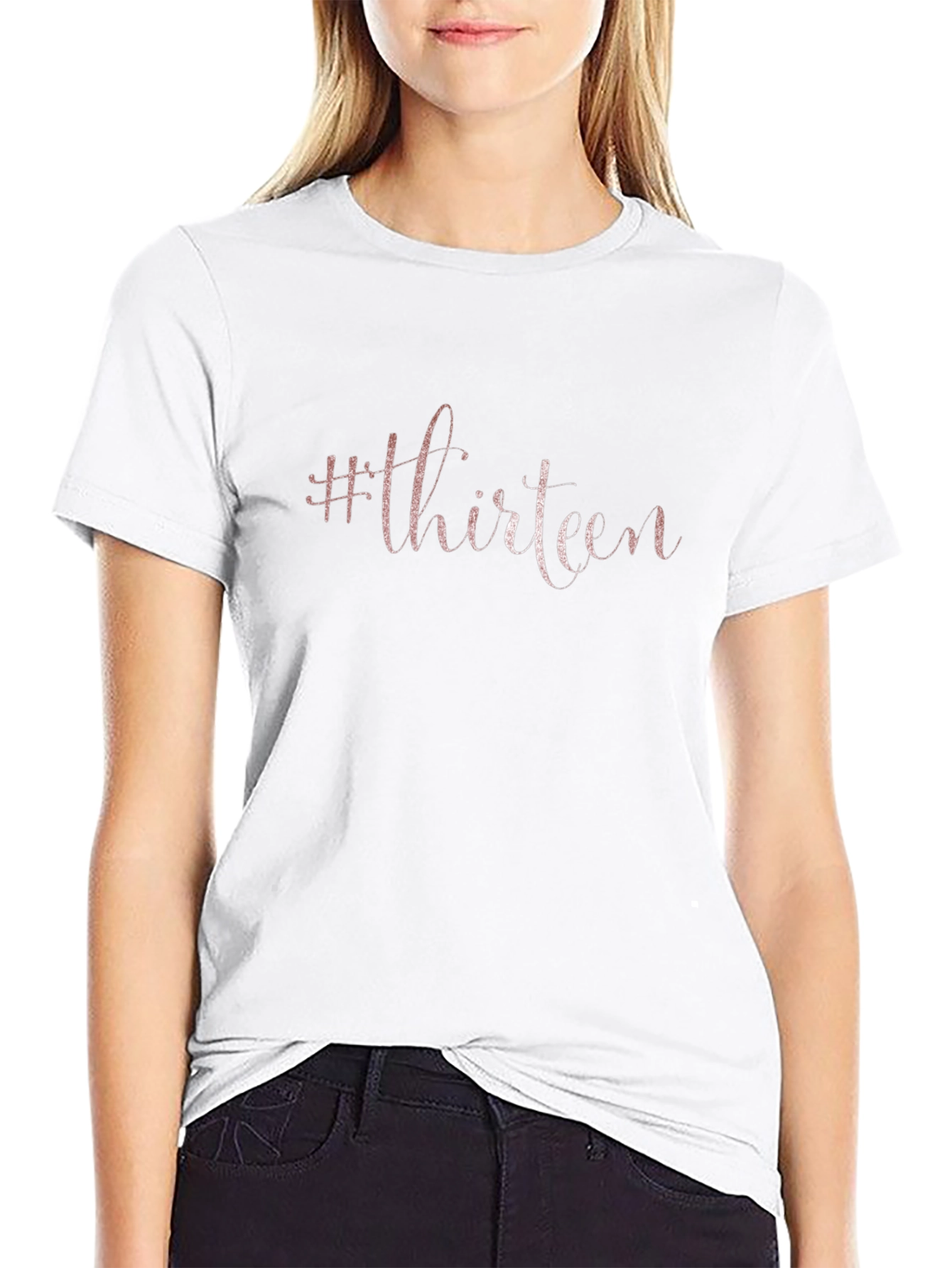 #Thirteen Graphic T-Shirt - Birthday Gift