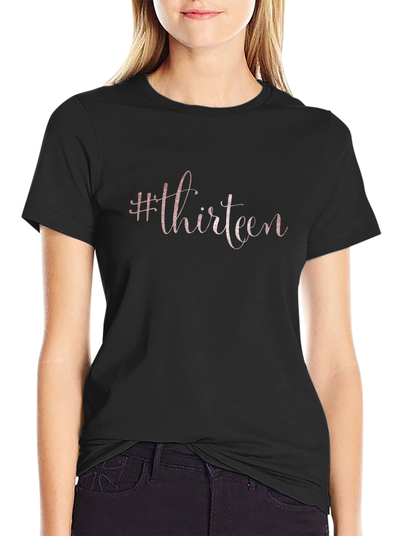 #Thirteen Graphic T-Shirt - Birthday Gift