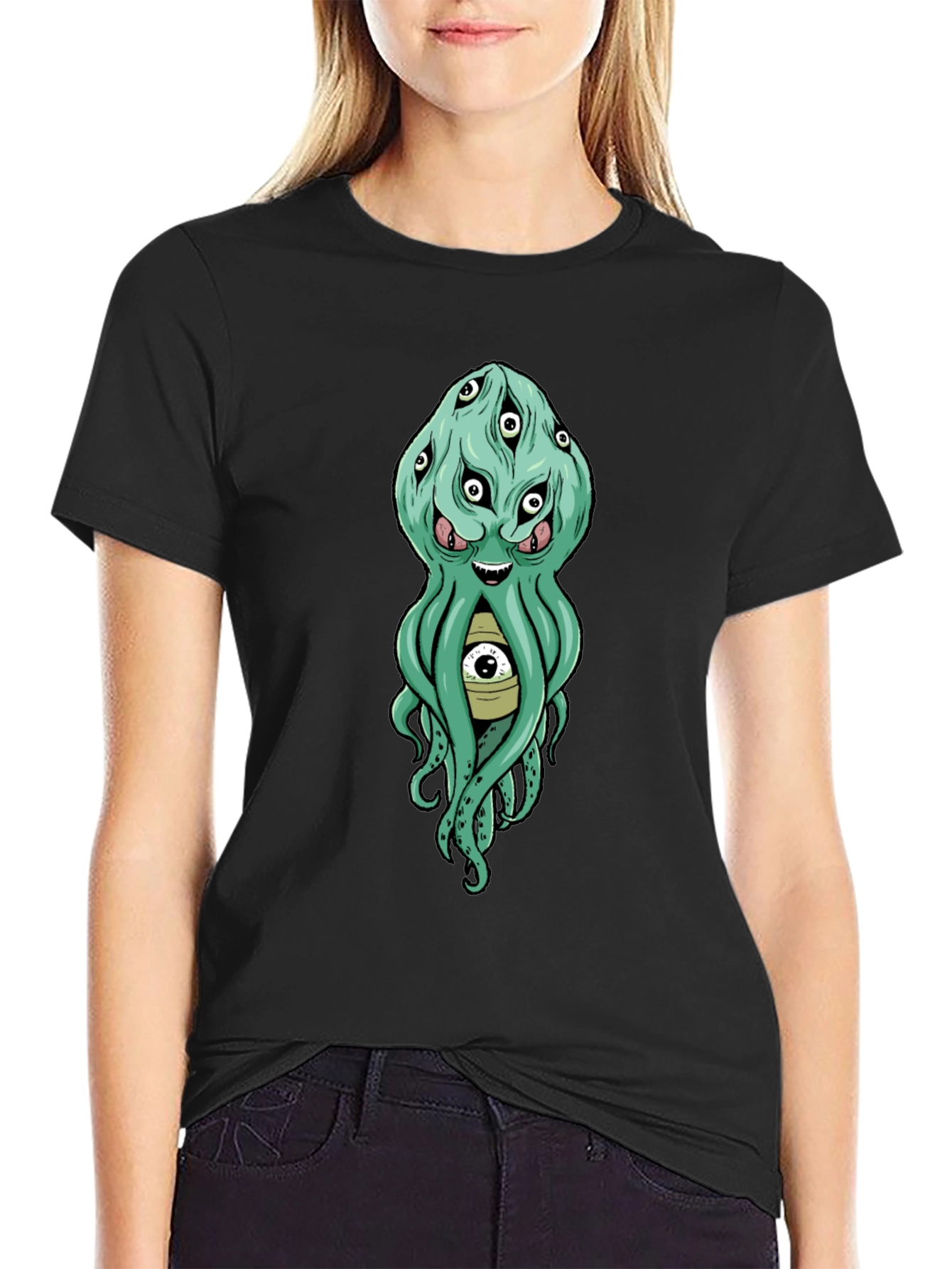 Eye-Catching Octopus Graphic Tee - Unique Design!