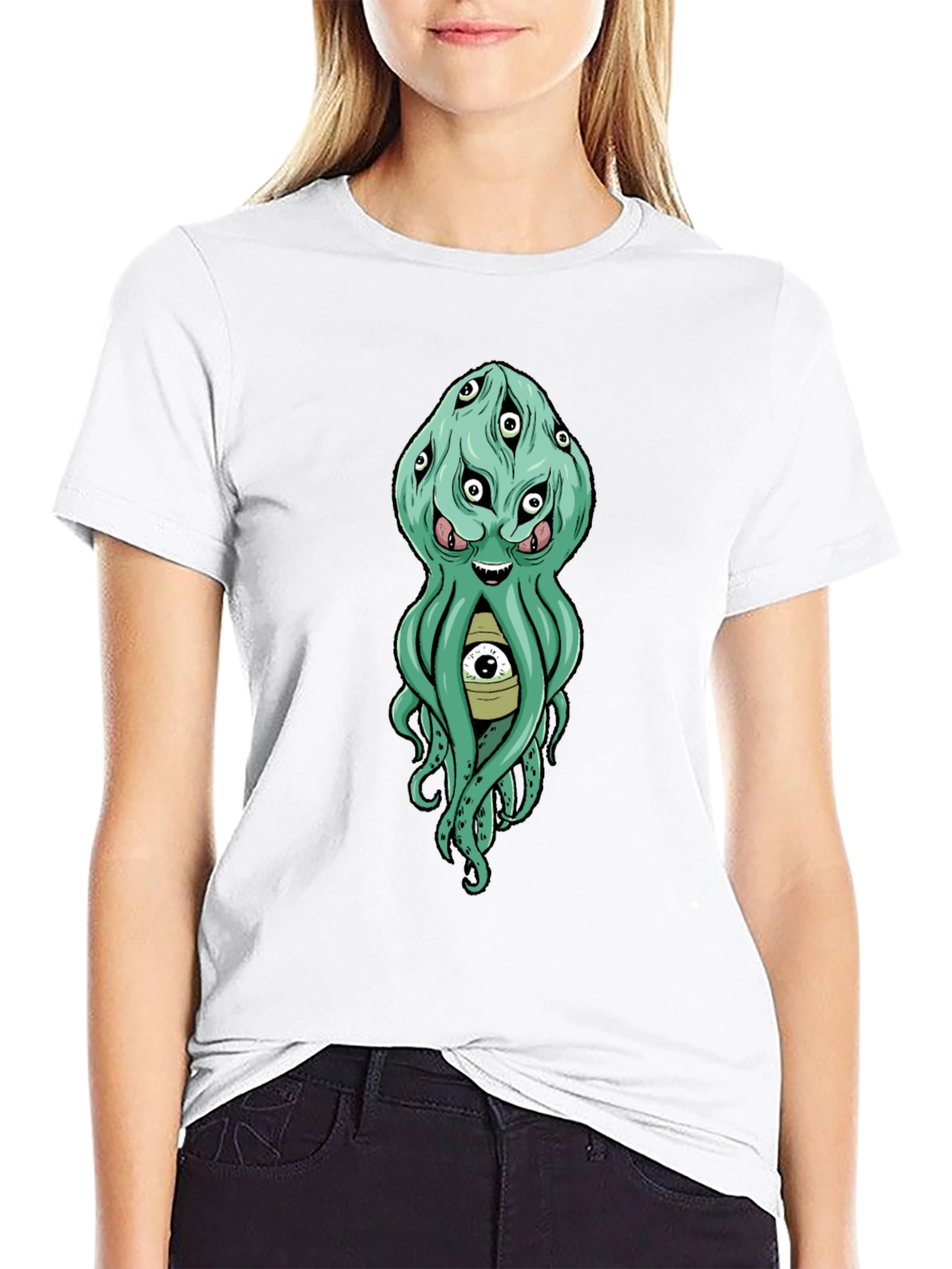 Eye-Catching Octopus Graphic Tee - Unique Design!