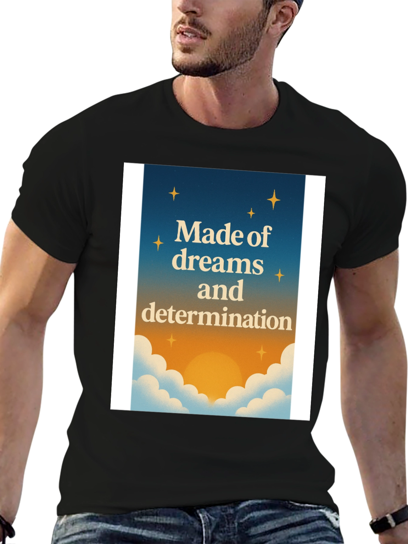 Made of Dreams Tee - Inspirational Graphic T-Shirt