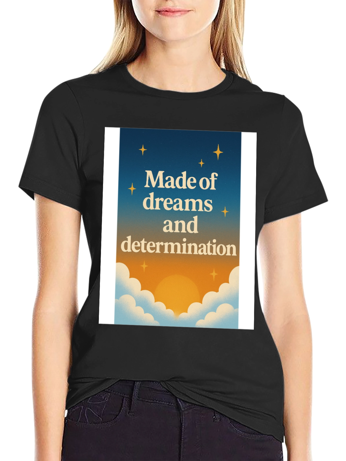 Made of Dreams Tee - Inspirational Graphic T-Shirt