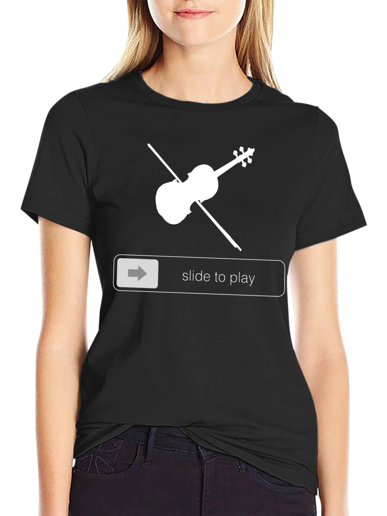Musical Slide to Play Graphic T-Shirt