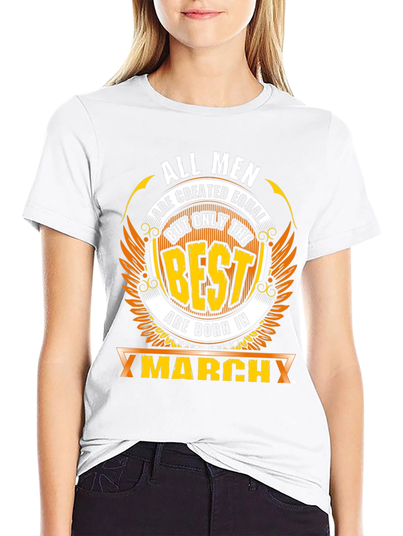 March Born Best Mens T-Shirt