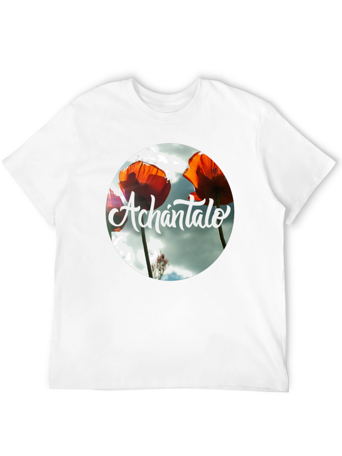 Achántalo Floral Graphic Print T-Shirt