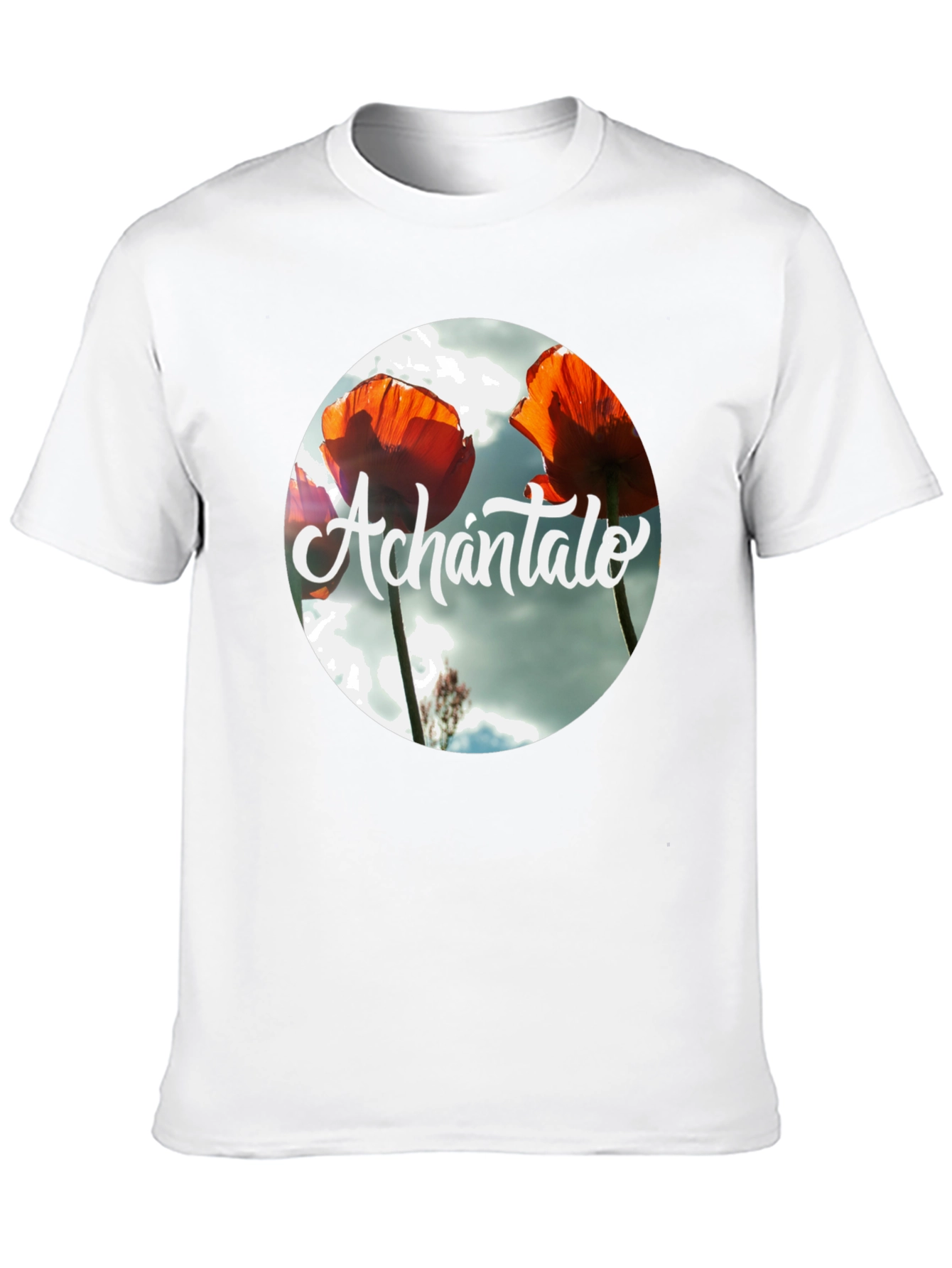 Achántalo Floral Graphic Print T-Shirt