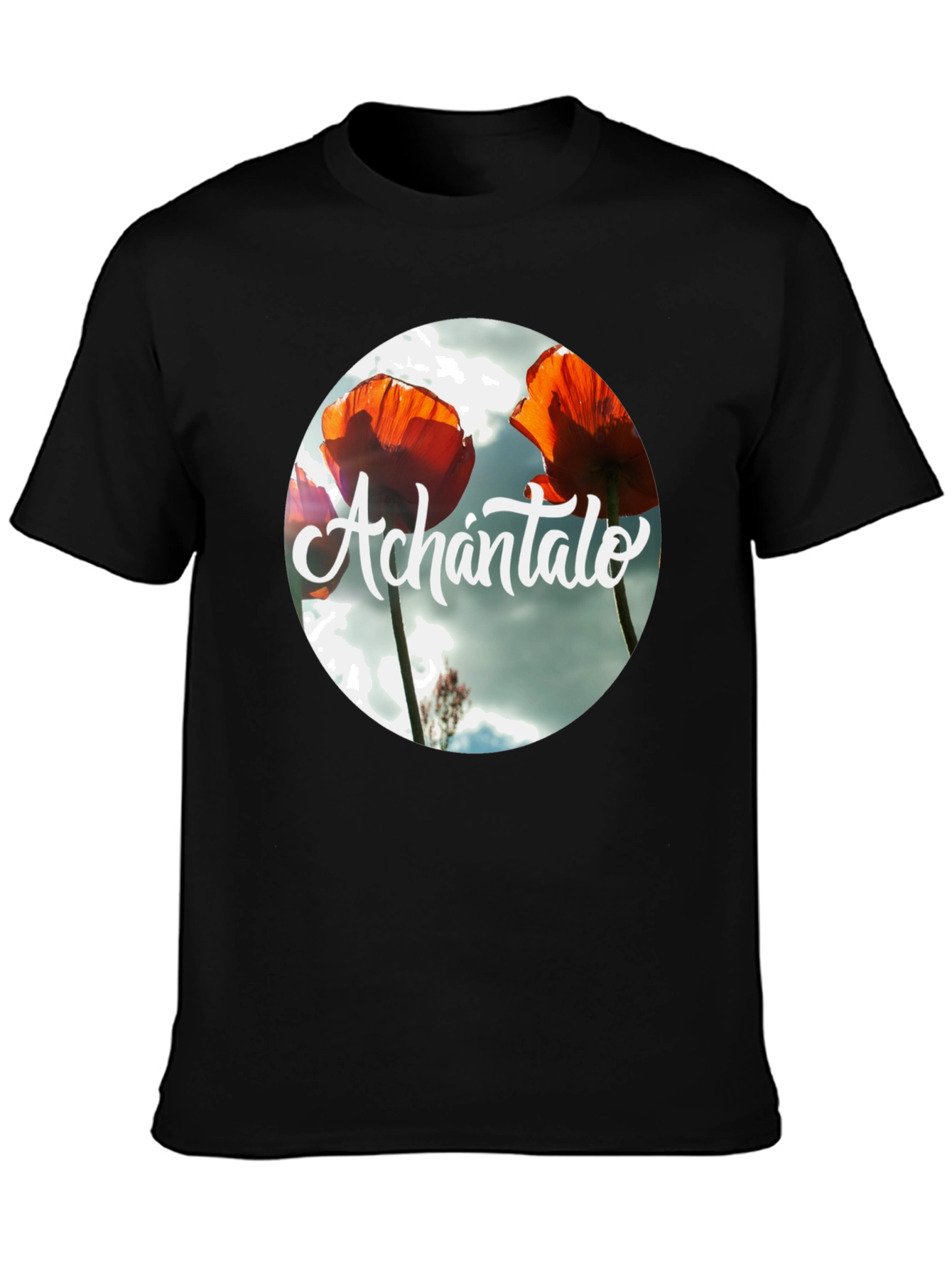 Achántalo Floral Graphic Print T-Shirt