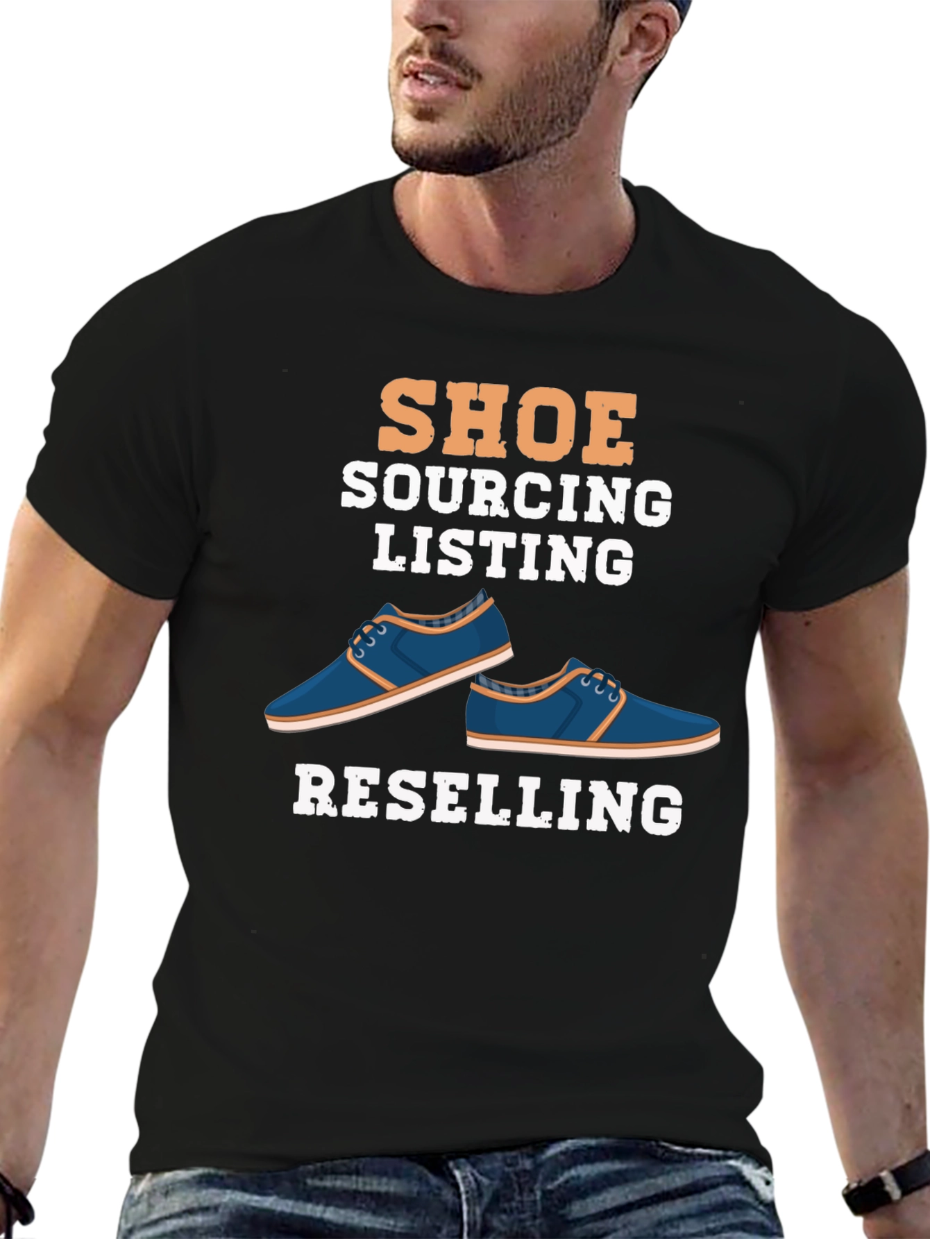 Shoe Sourcing & Reselling Graphic T-Shirt