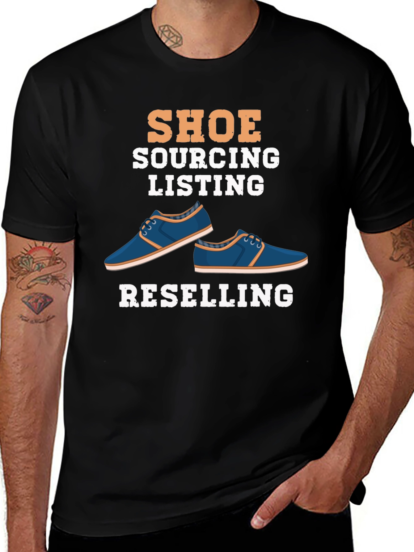Shoe Sourcing & Reselling Graphic T-Shirt