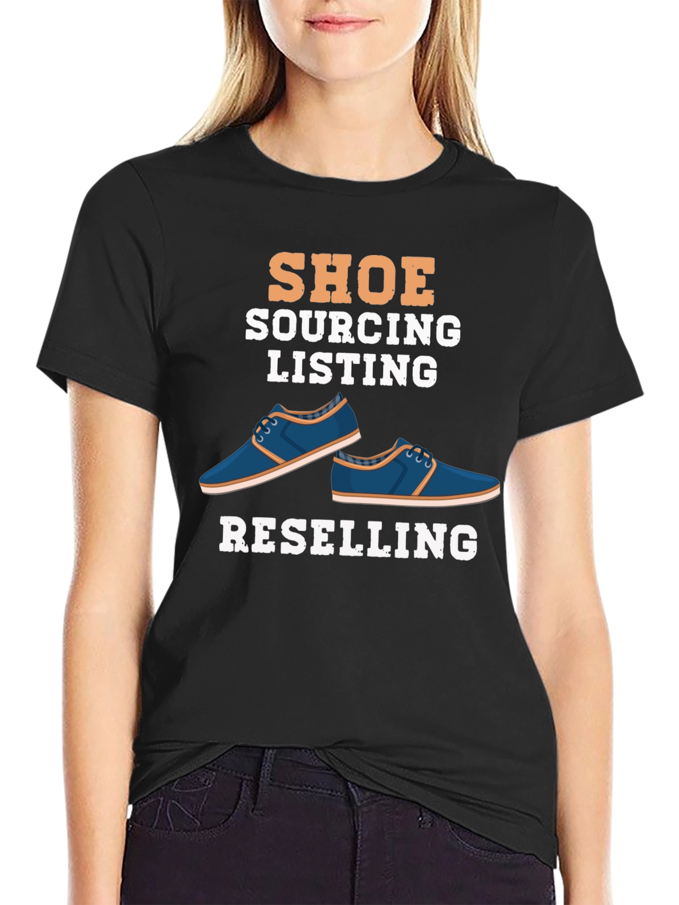 Shoe Sourcing & Reselling Graphic T-Shirt