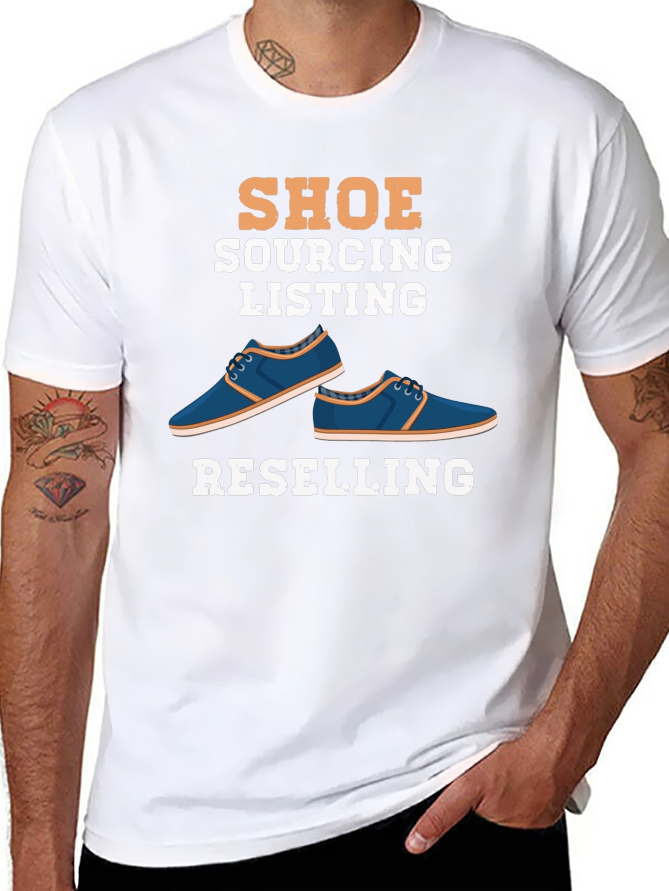 Shoe Sourcing & Reselling Graphic T-Shirt