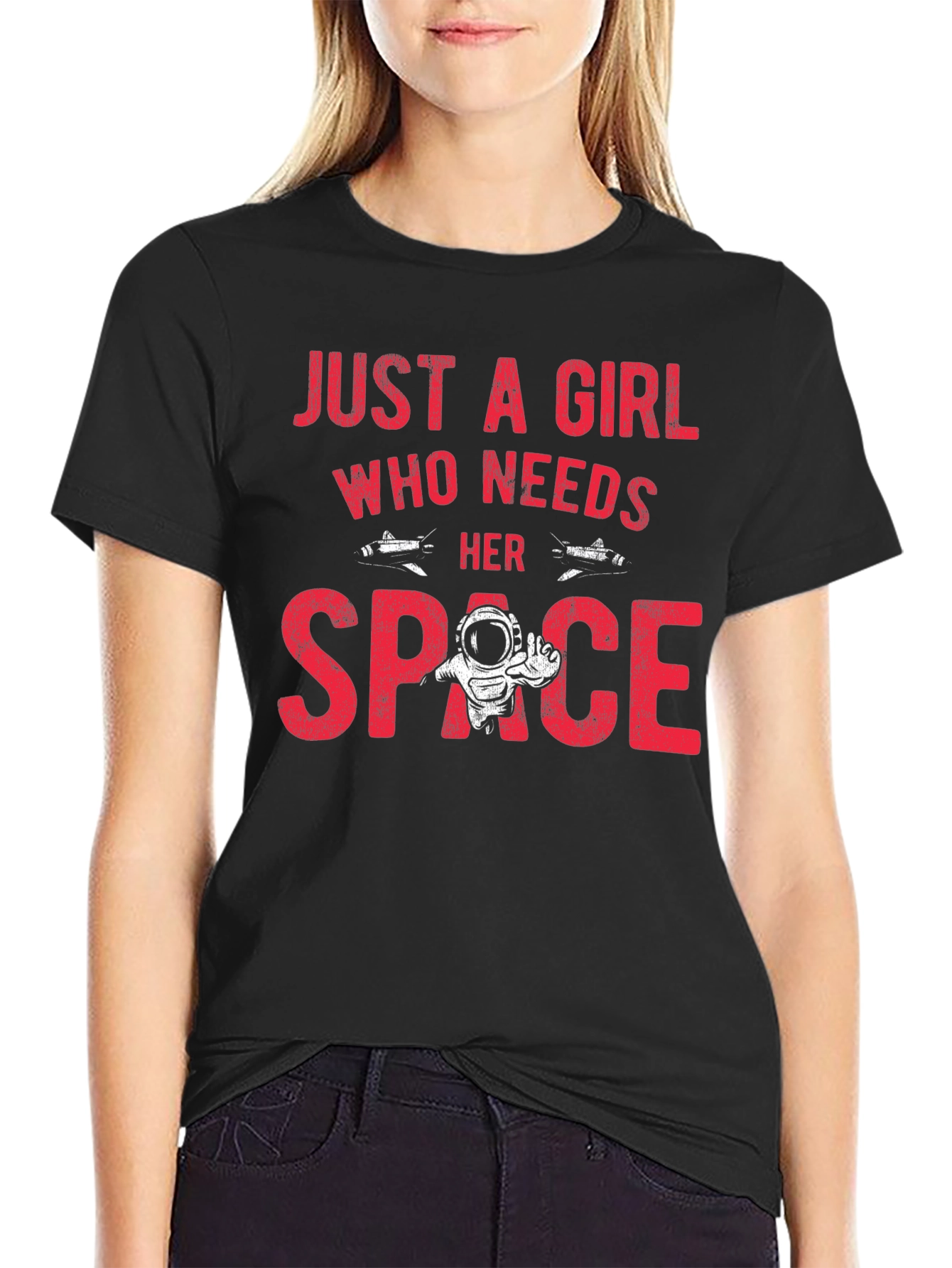 Just a Girl Who Needs Space T-Shirt