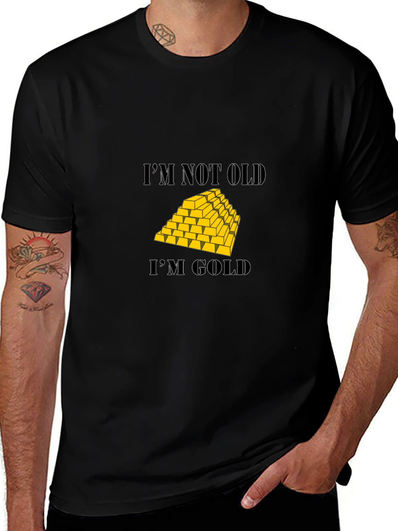 Im Not Old Im Gold T-Shirt