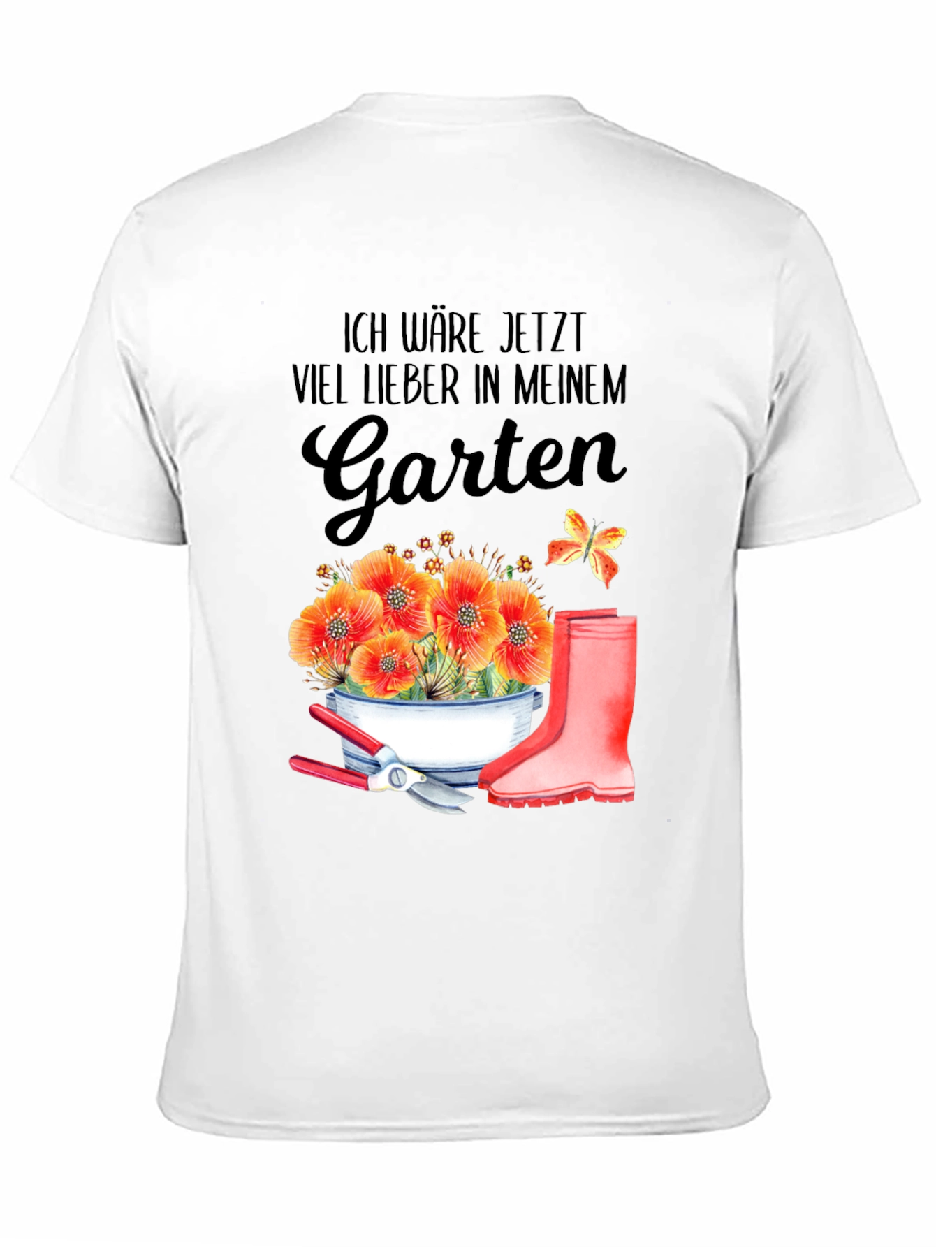 Gardening T-Shirt: Id Rather Be In My Garden