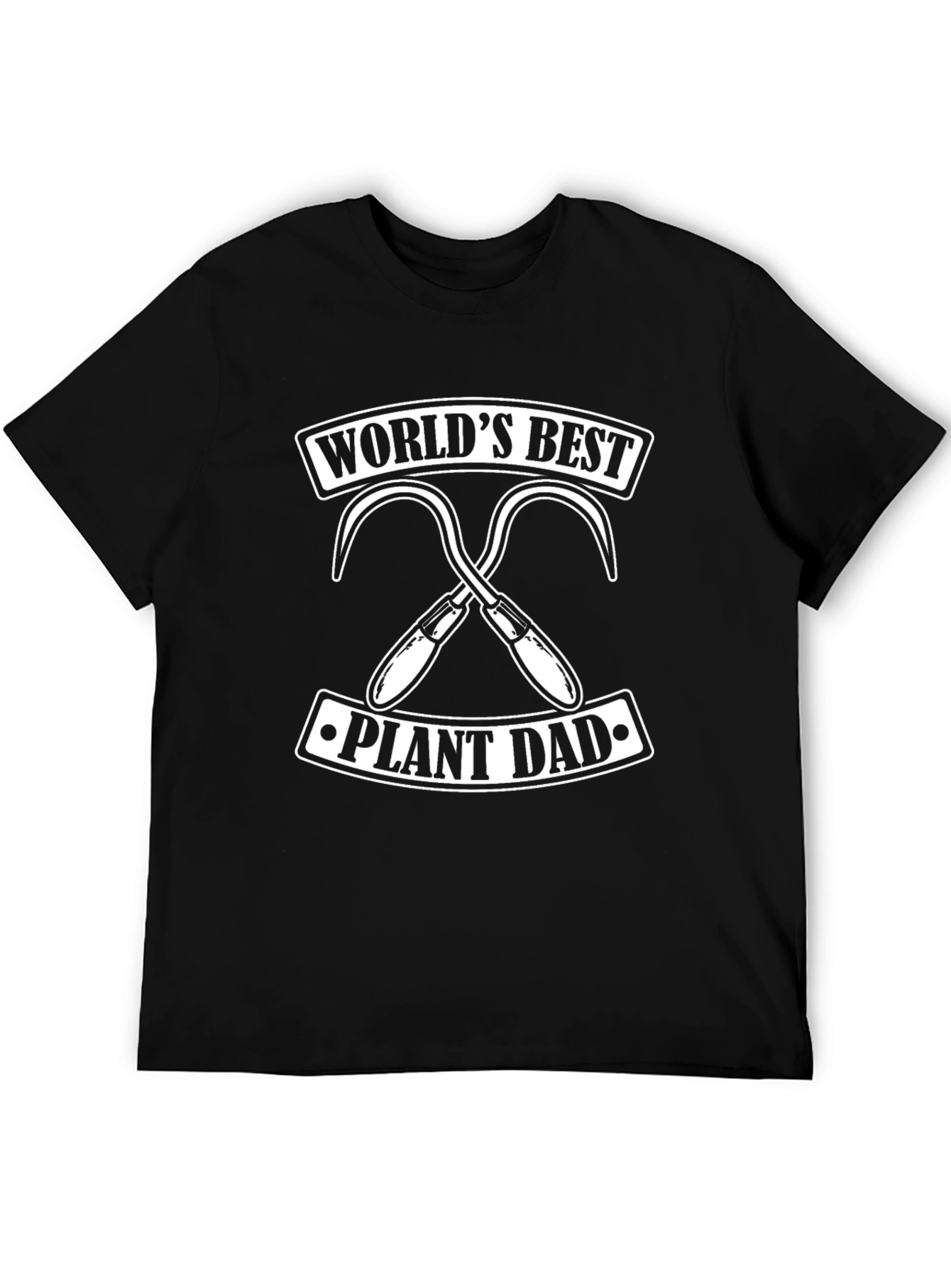 Worlds Best Plant Dad T-Shirt - Gardener Gift