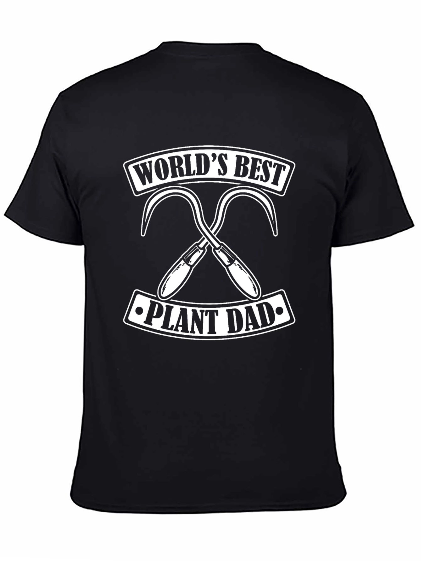 Worlds Best Plant Dad T-Shirt - Gardener Gift