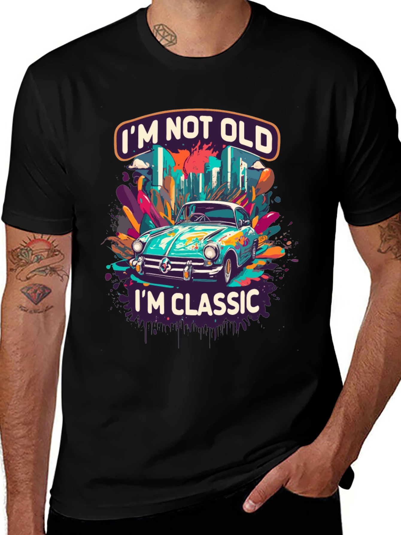 Classic Car T-Shirt: Im Not Old Im Classic Tee