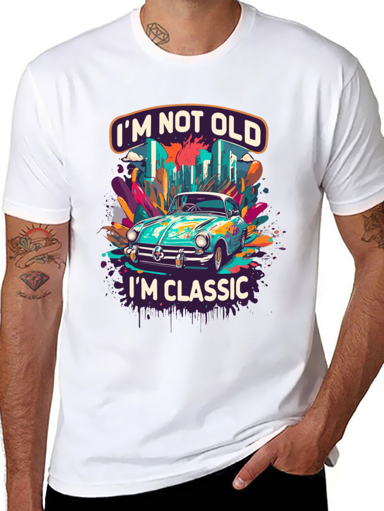 Classic Car T-Shirt: Im Not Old Im Classic Tee