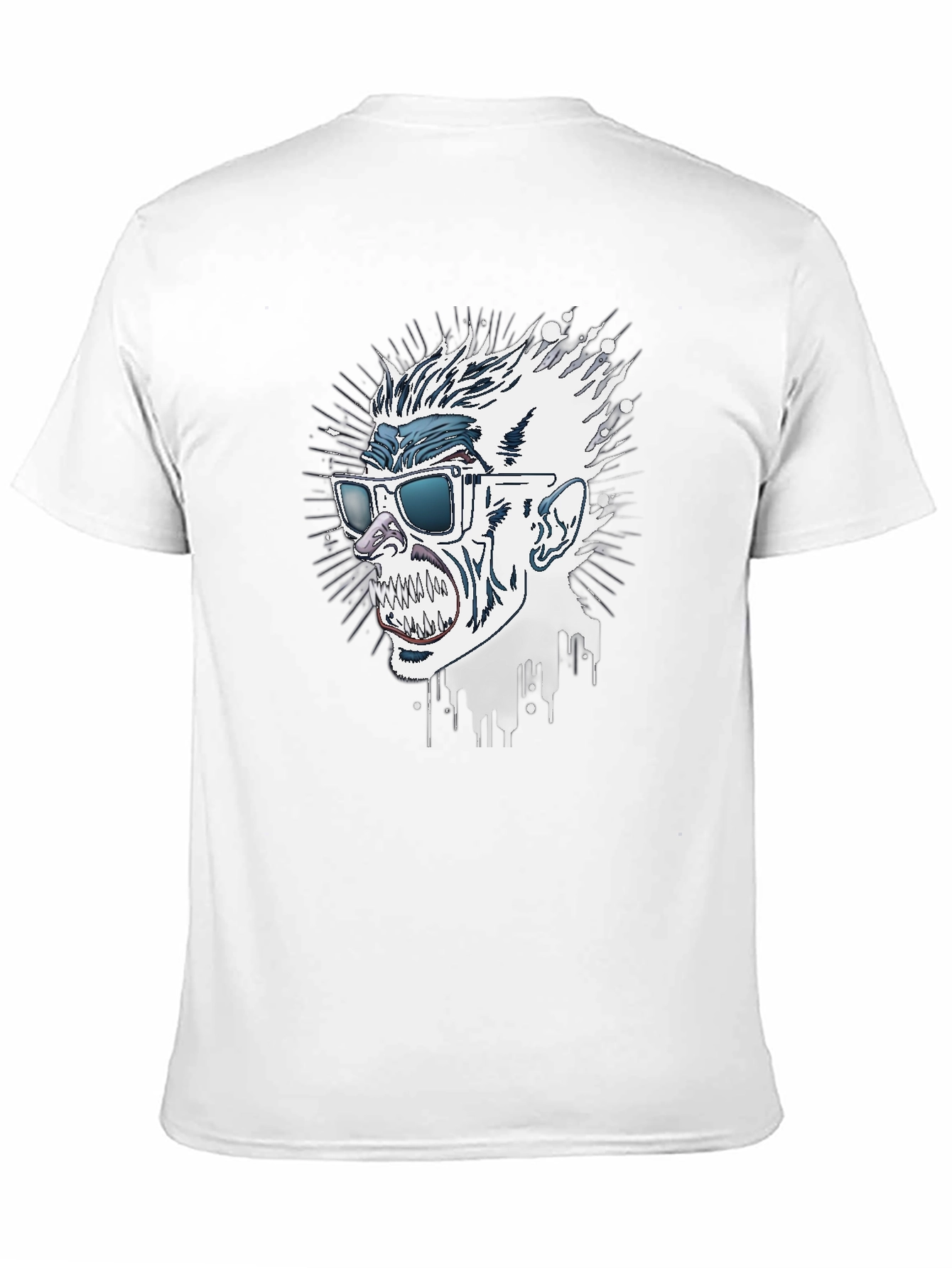 Cool Monster Graphic Print Tee